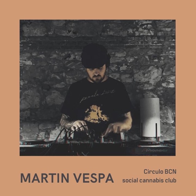 Poster of Martin Vespa performance at the Circulo BCN